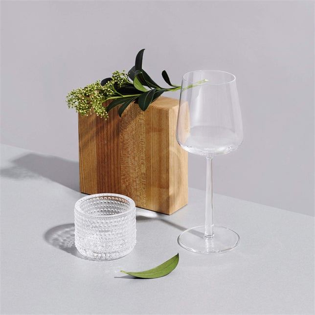 Iittala Kastehelmi Tealight candleholder 64mm Clear