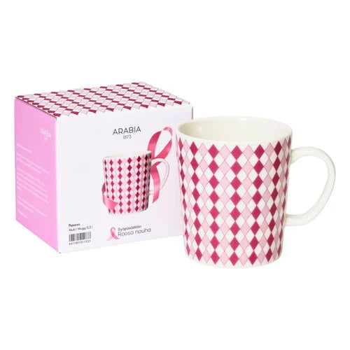 Pajazzo mug 0,3L, Pink Ribbon