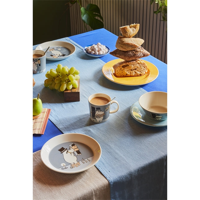 MOOMIN CLASSICS  Bowl 15cm / 6" Moominpappa Grey