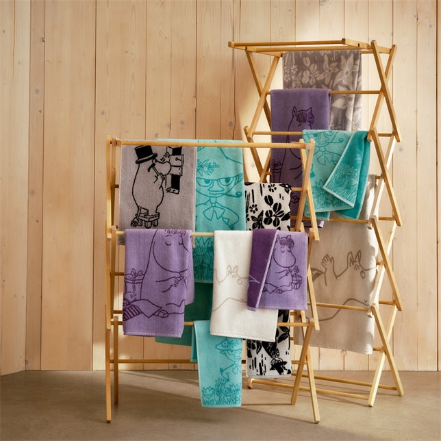 Moomin hand towel 50x70cm / 20x27.5in Moominmamma peach