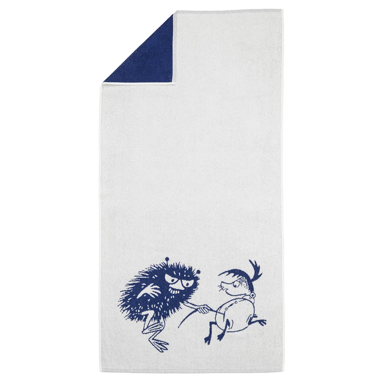 Moomin bath towel 70x140cm / 27.5x55in Stinky offwhite