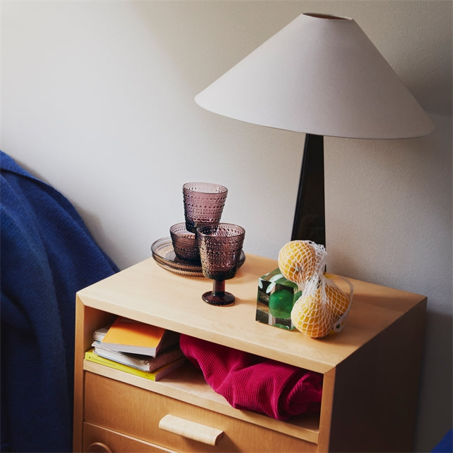 Kastehelmi glass plate 170cm / 6.75" Calluna