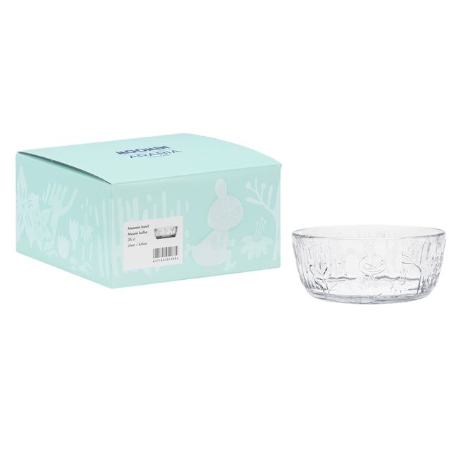 Moomin bowl 11.8oz clear
