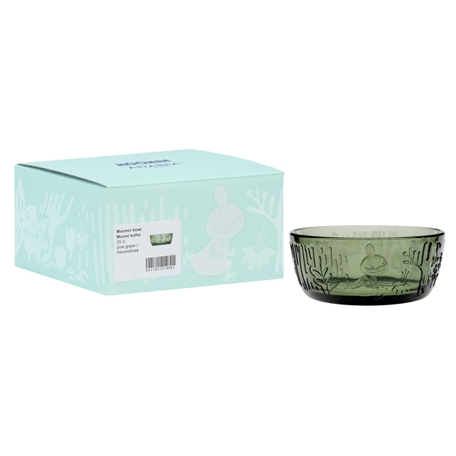 Moomin bowl 11.8oz pine green