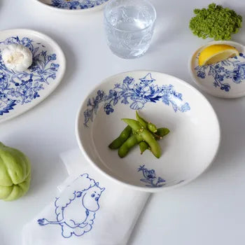 Moomin pasta bowl 8.3in Haru