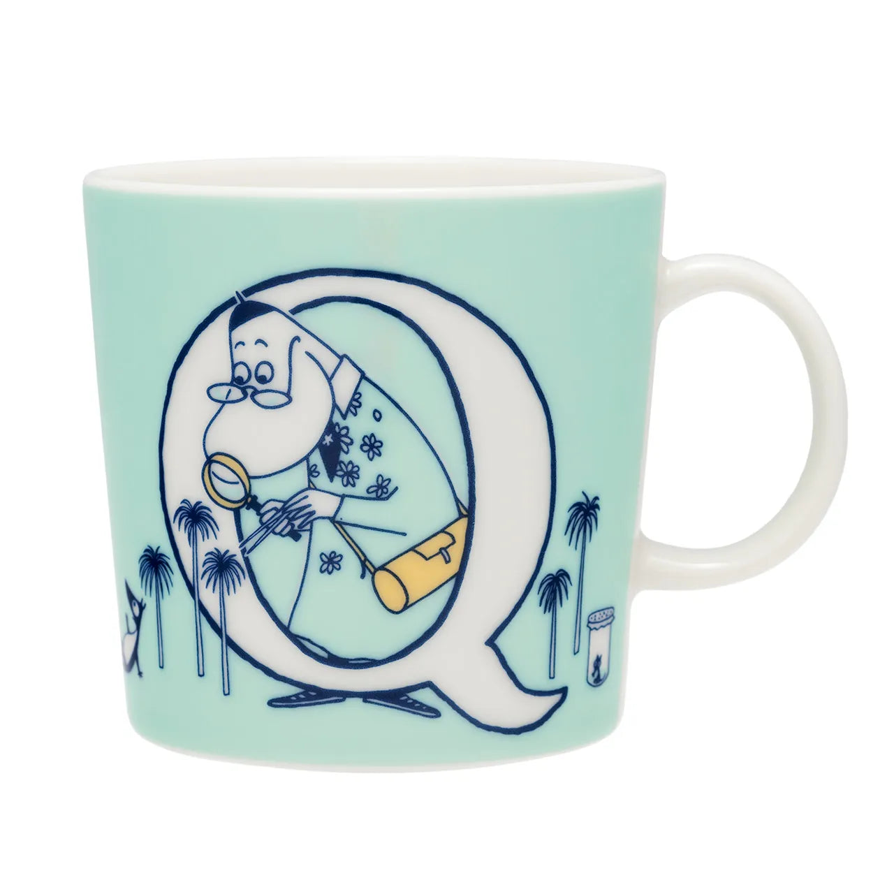 Moomin mug 0,4L  13.5oz ABC Letter Q
