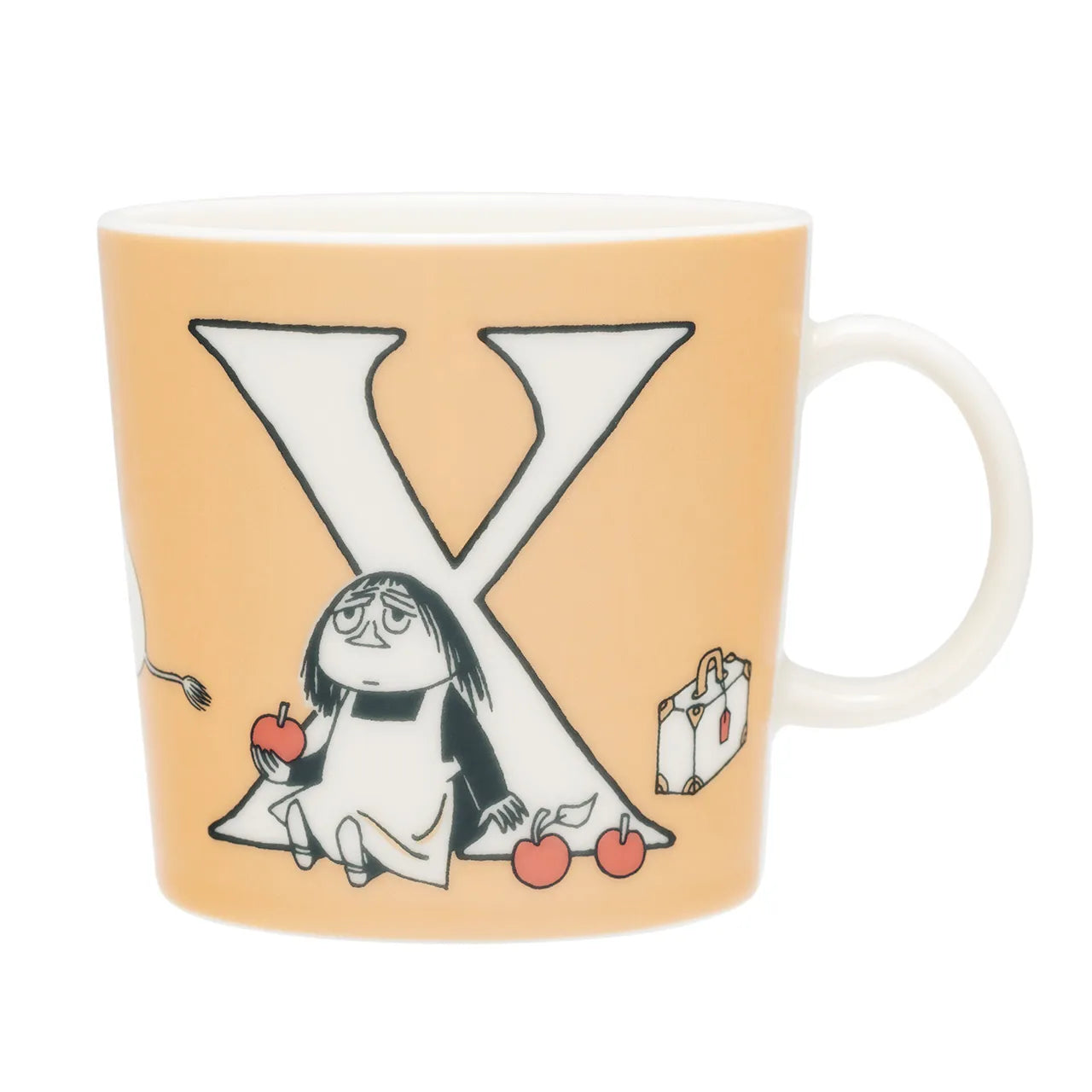 Moomin mug 0,4L  13.5oz ABC Letter X
