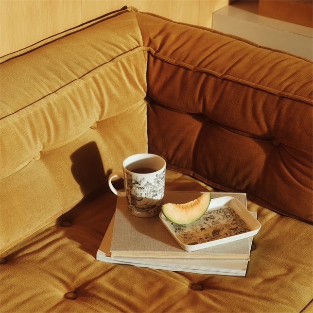 Emilia plate, 15 x 19 cm