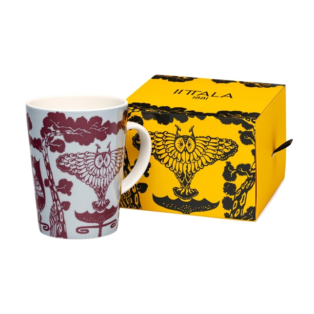 Taika Large mug 0,4 l / 13.5oz Uni cherry, gift box