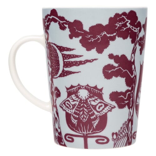 Taika Large mug 0,4 l / 13.5oz Uni cherry, gift box