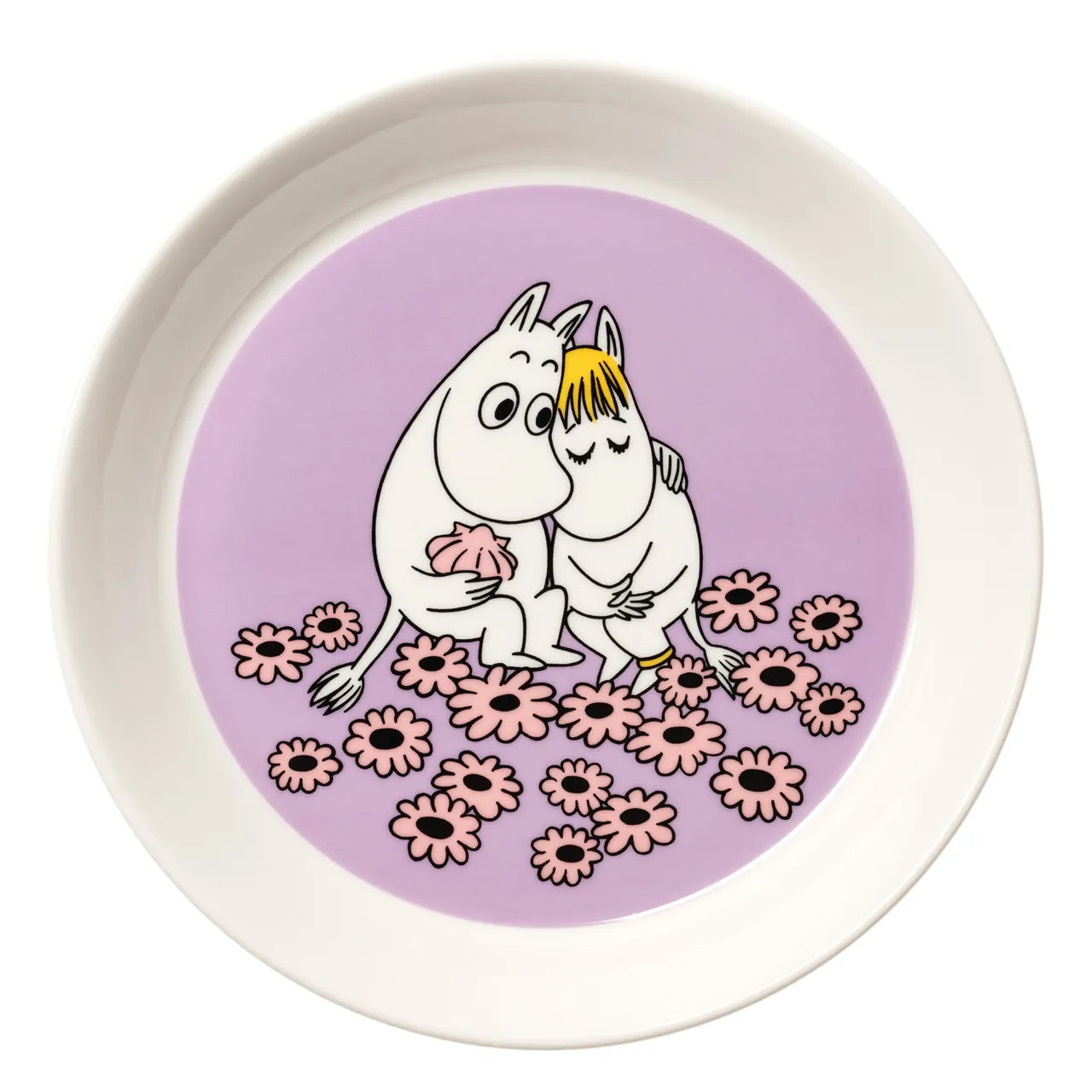 MOOMIN CLASSICS plate 19cm  / 7.5" Sweethearts