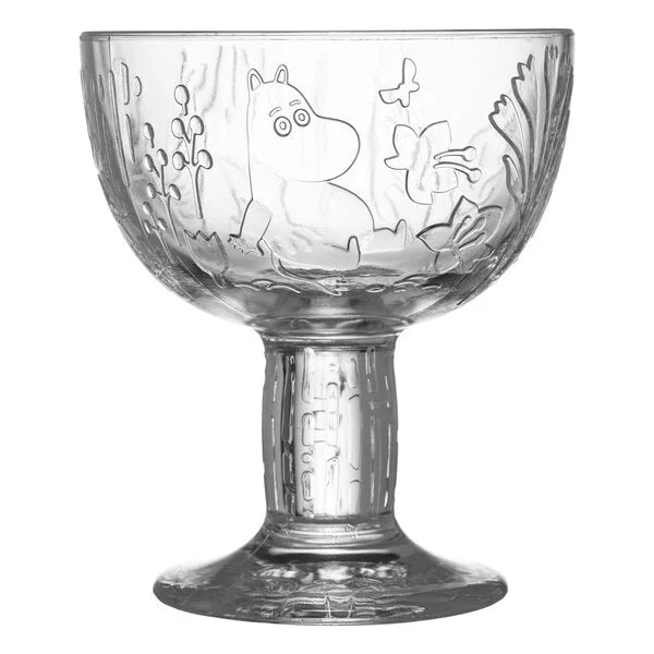 Moomin Arabia bowl, 140 mm, Mystical Forest clear
