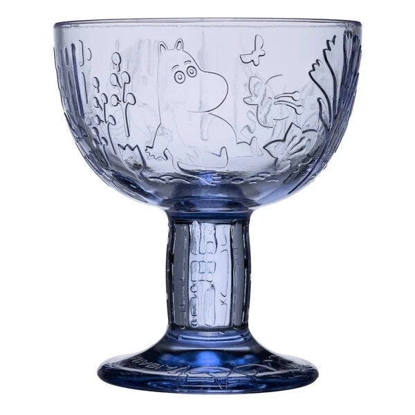 Moomin Arabia bowl, 140 mm, Mystical Forest aqua blue