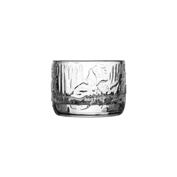 Moomin Arabia tealight candle holder, 58 mm, Mystical Forest clear