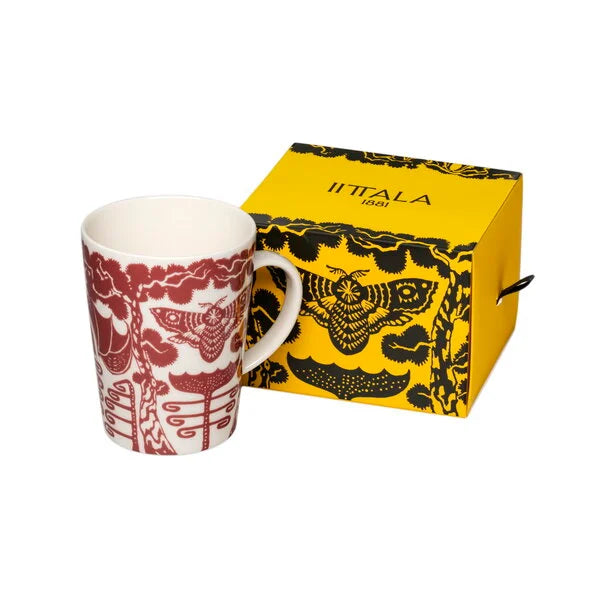 Taika mug, 0,4 L, Yö garnet red, gift box