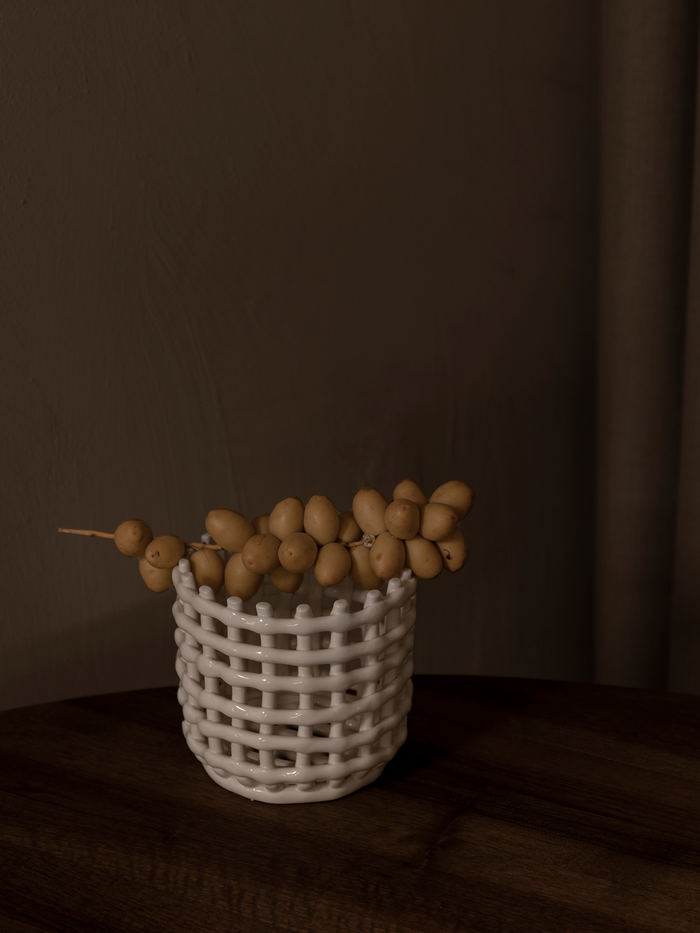 Ceramic Basket - Small - Off-white