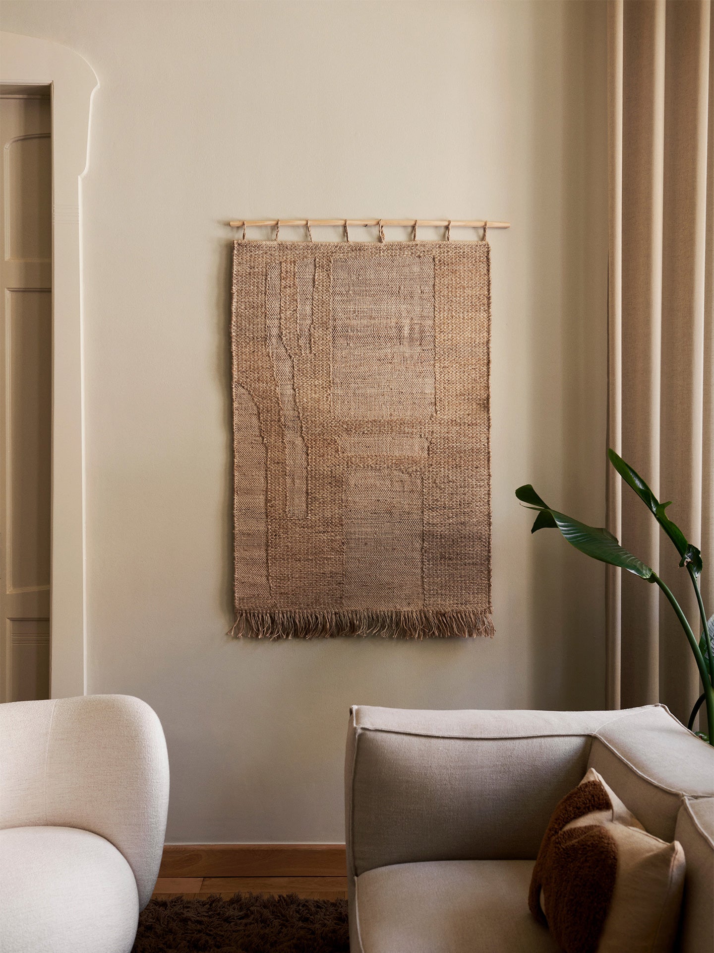 Harvest Wall Rug - Natural