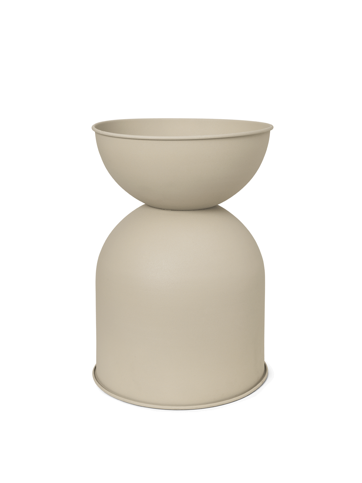 Hourglass Pot - Medium Cashmere