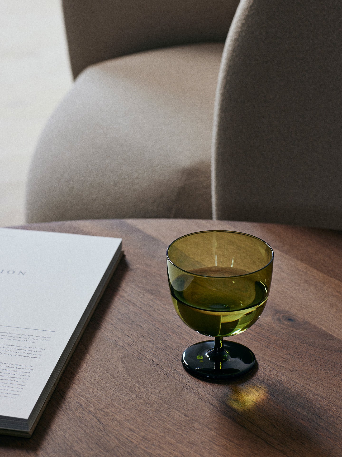 Host Water Glasses - Set of 2 - Moss Green