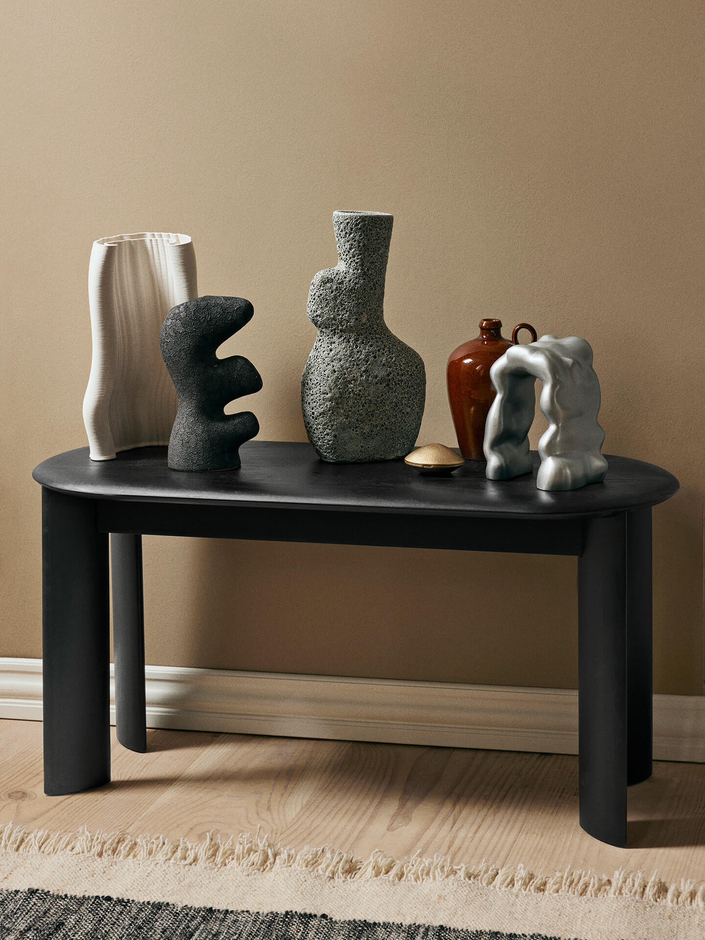 Yara Vase - Large - Grey Pumice