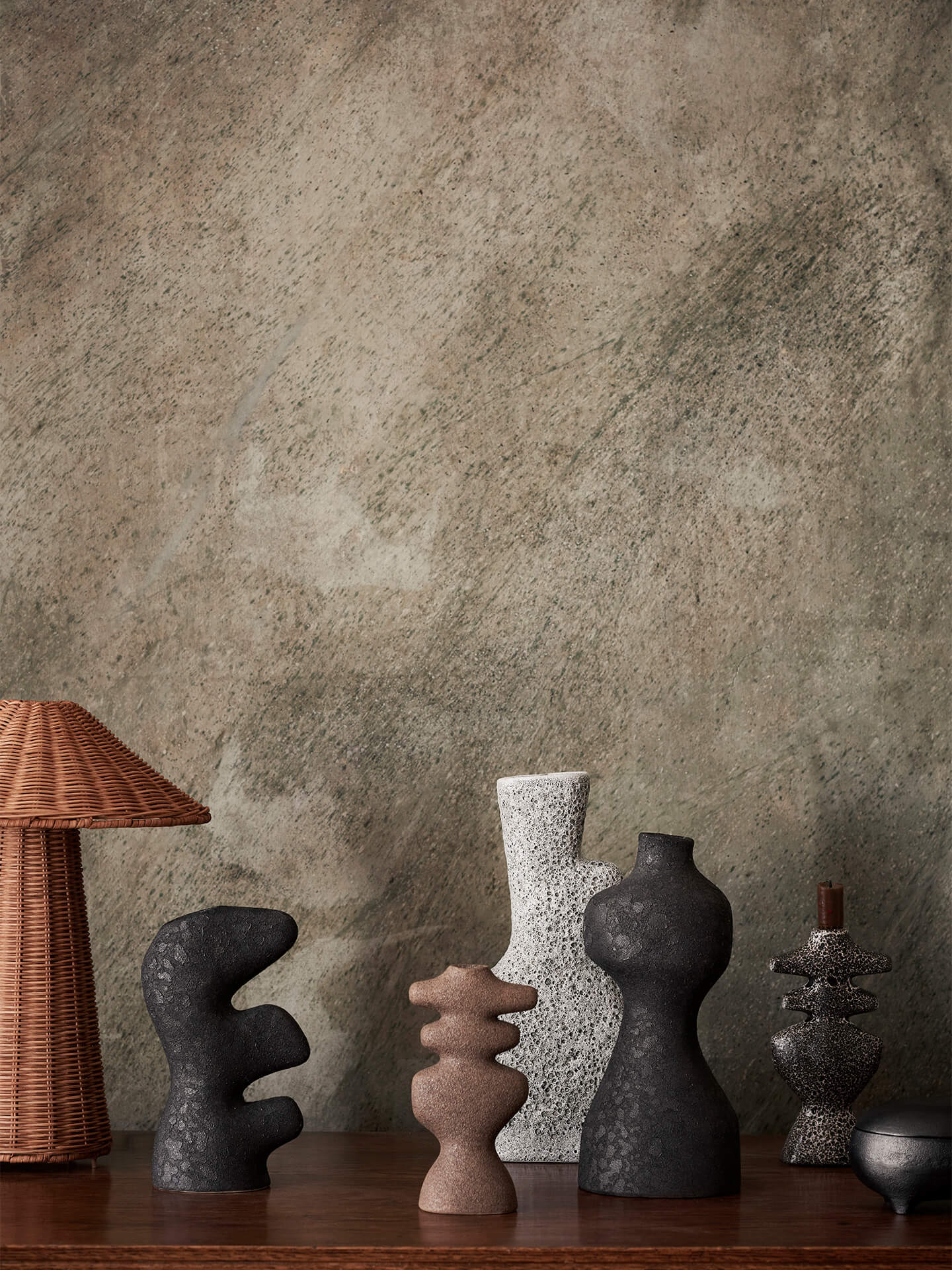 Yara Vase - Small - Rustic Iron