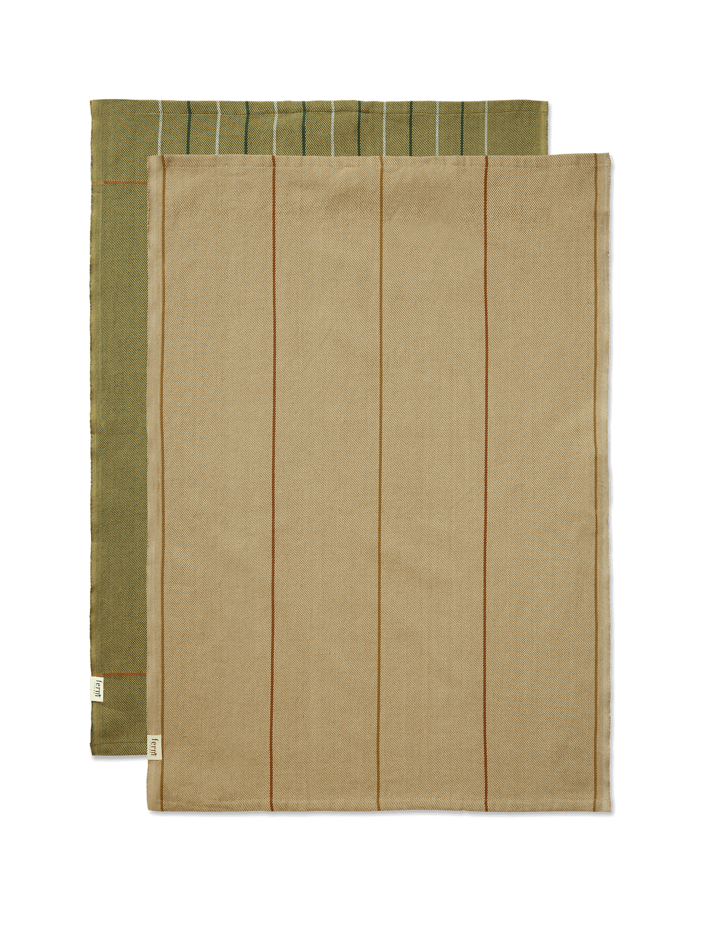 Ito Tea Towel - Set of 2 - Seaweed/Flax