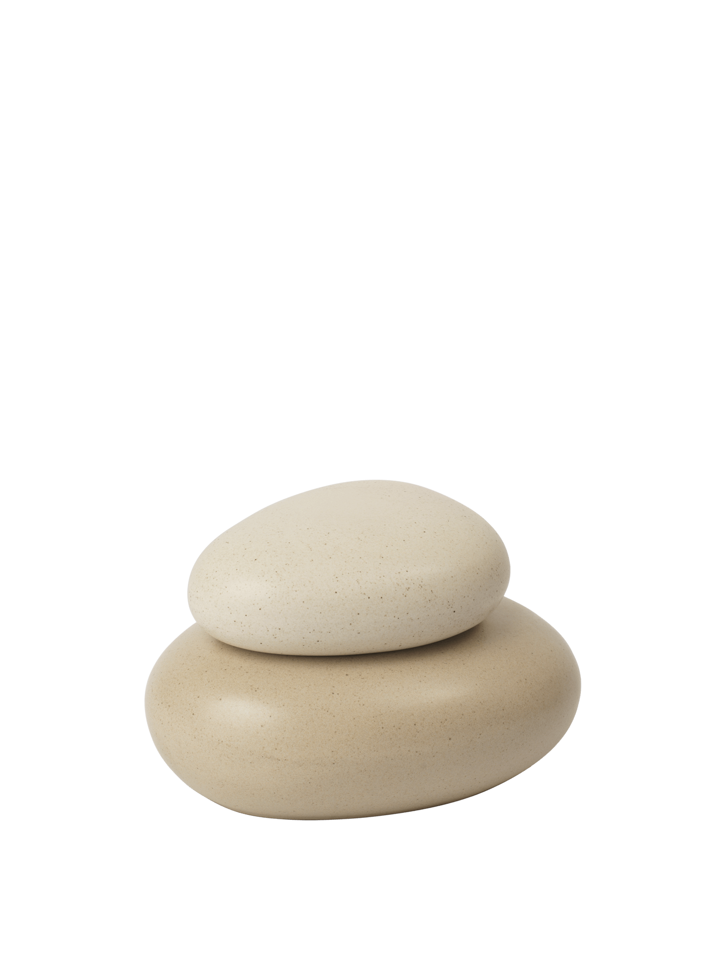 Pebble Box - Medium - Sand/Cream