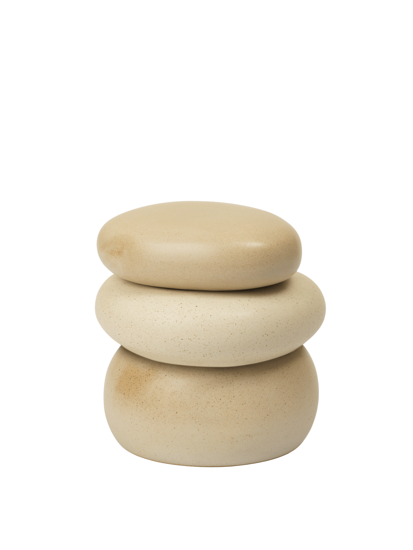 Pebble Box - Large - Sand/Cream