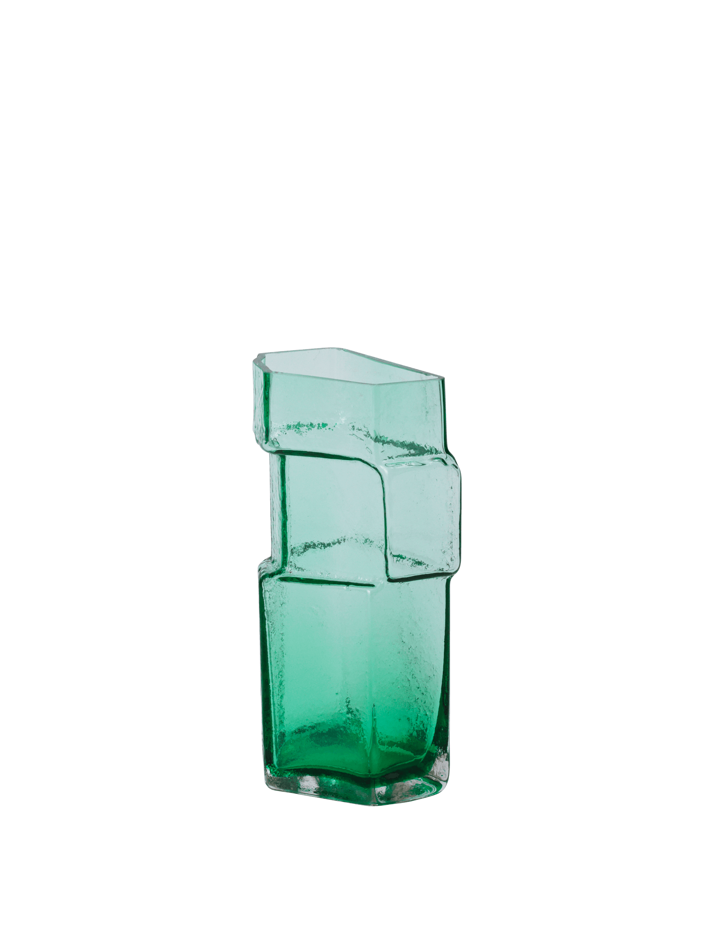 Muro Vase - H23 - Recycled Green