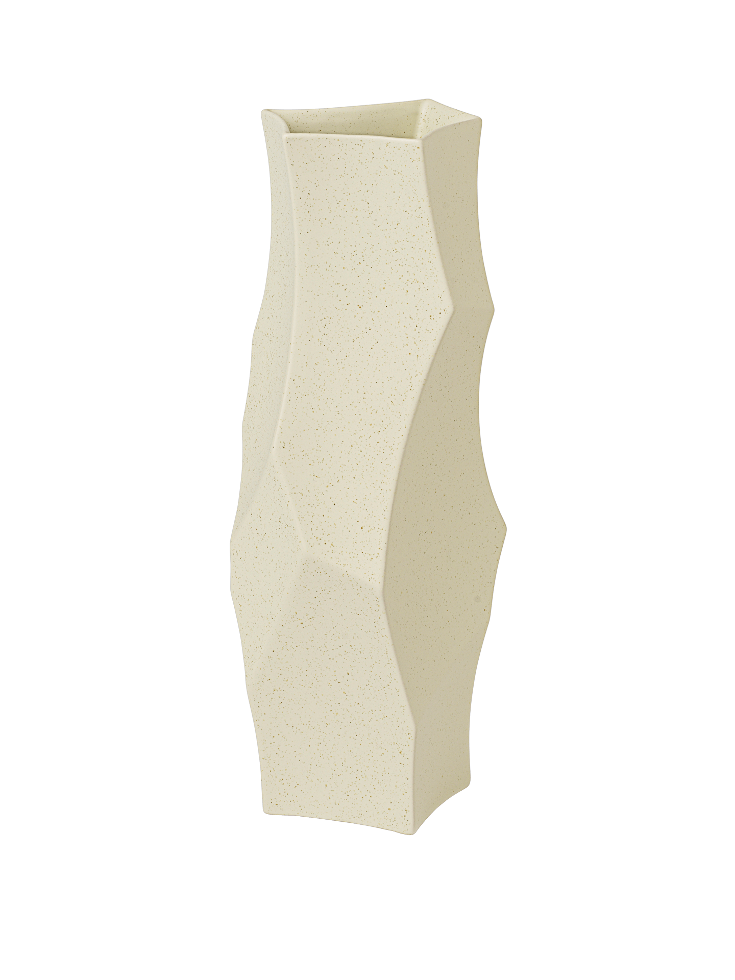 Cueva Vase - H37 - Off- white