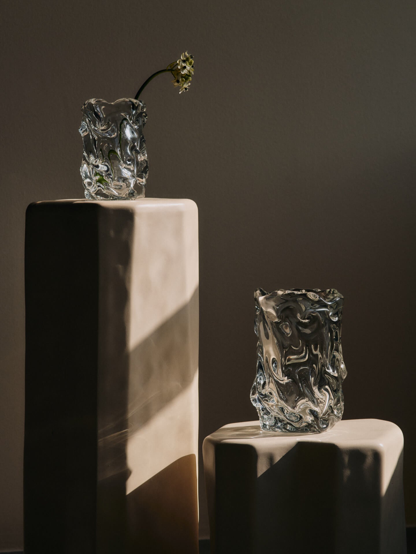 Virelle Vase - H18 - Clear