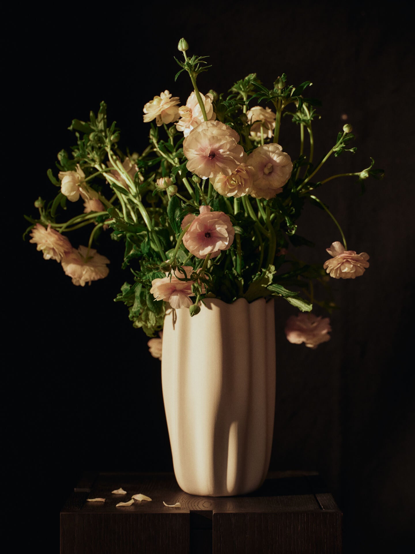 Nium Vase - H23 - Off-white