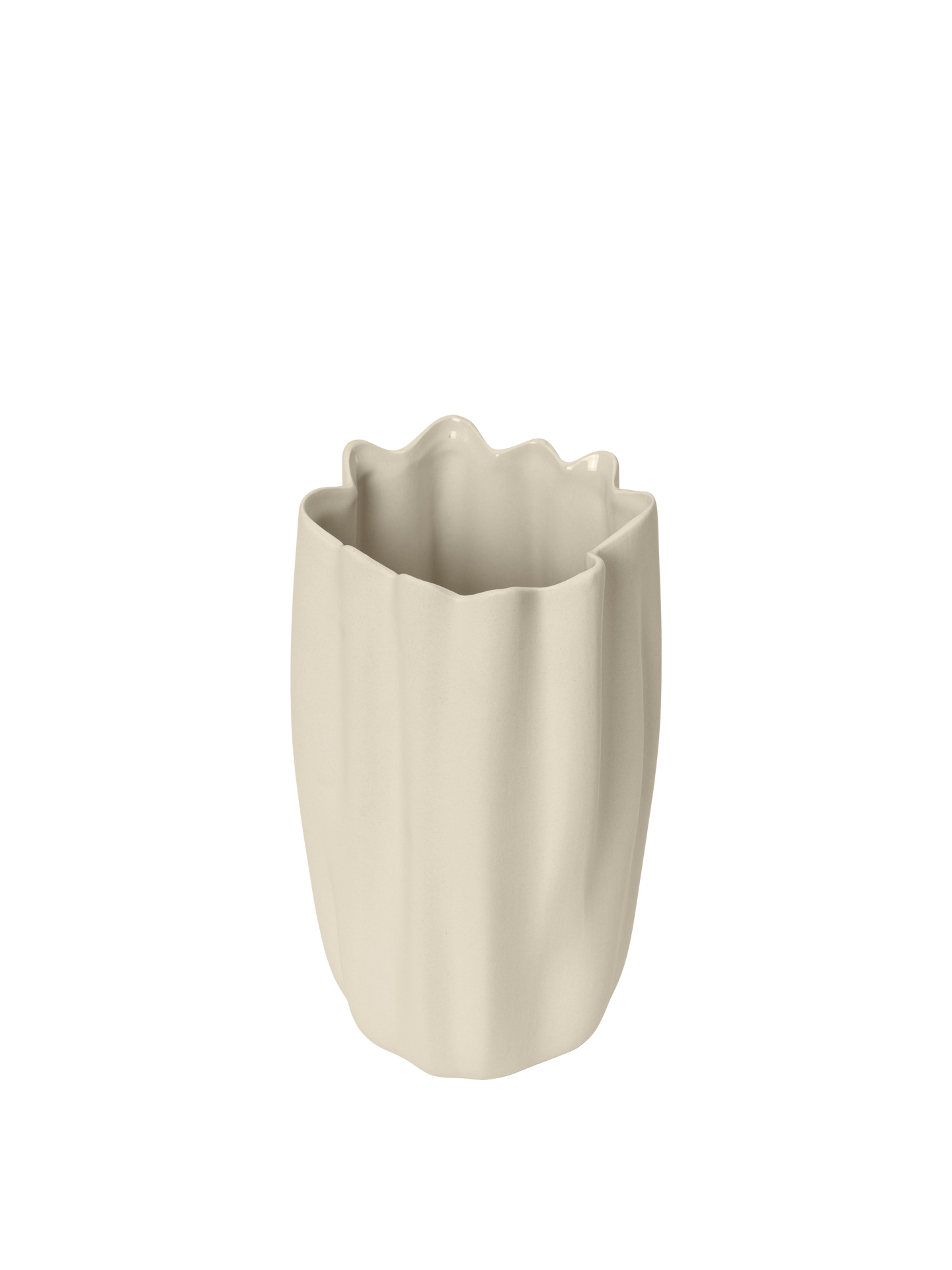 Nium Vase - H23 - Off-white