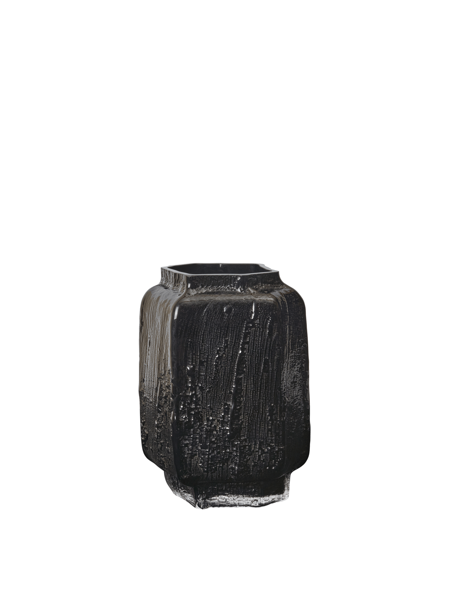 Mokuri Vase - H25 - Black