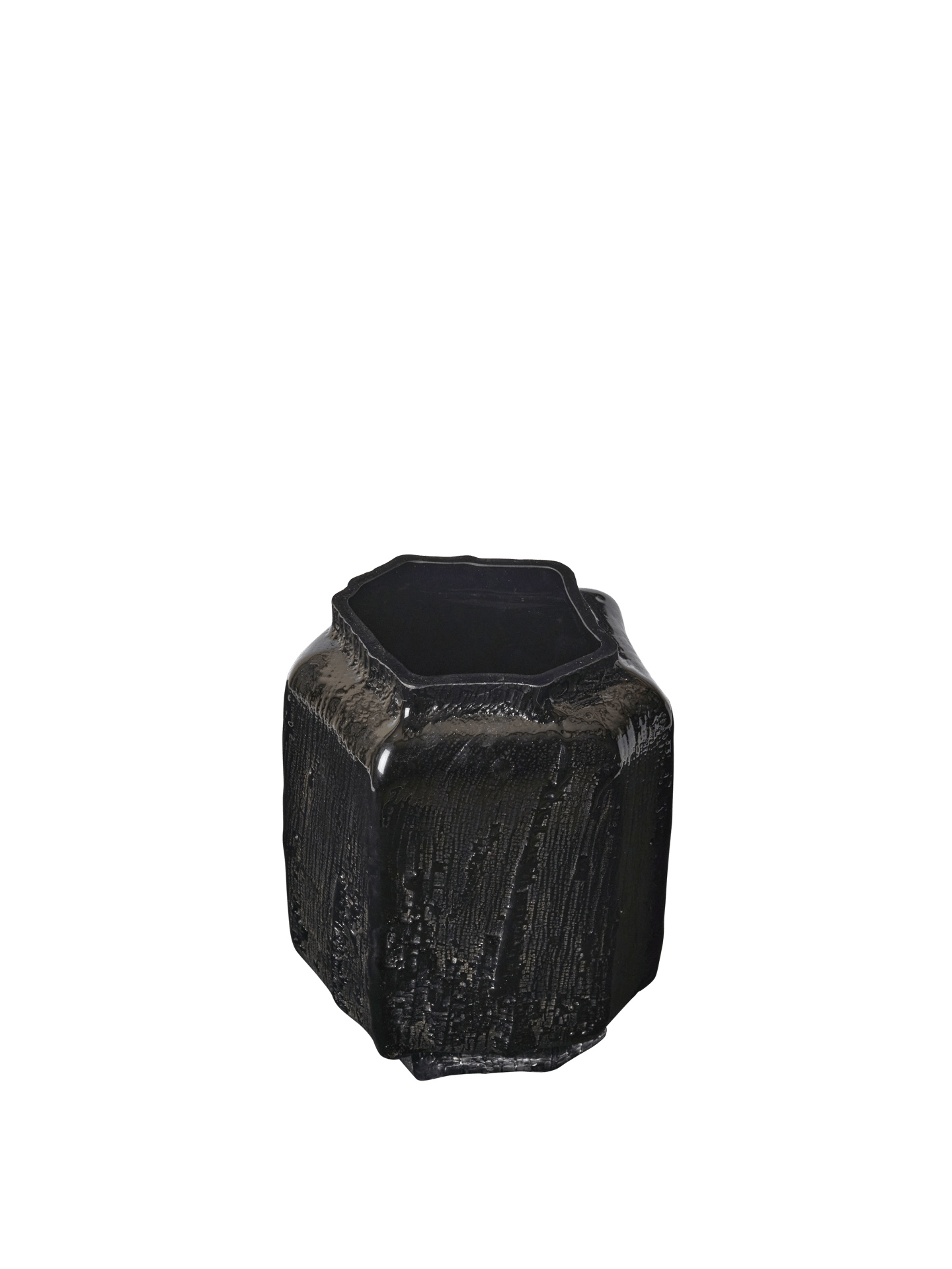Mokuri Vase - H25 - Black