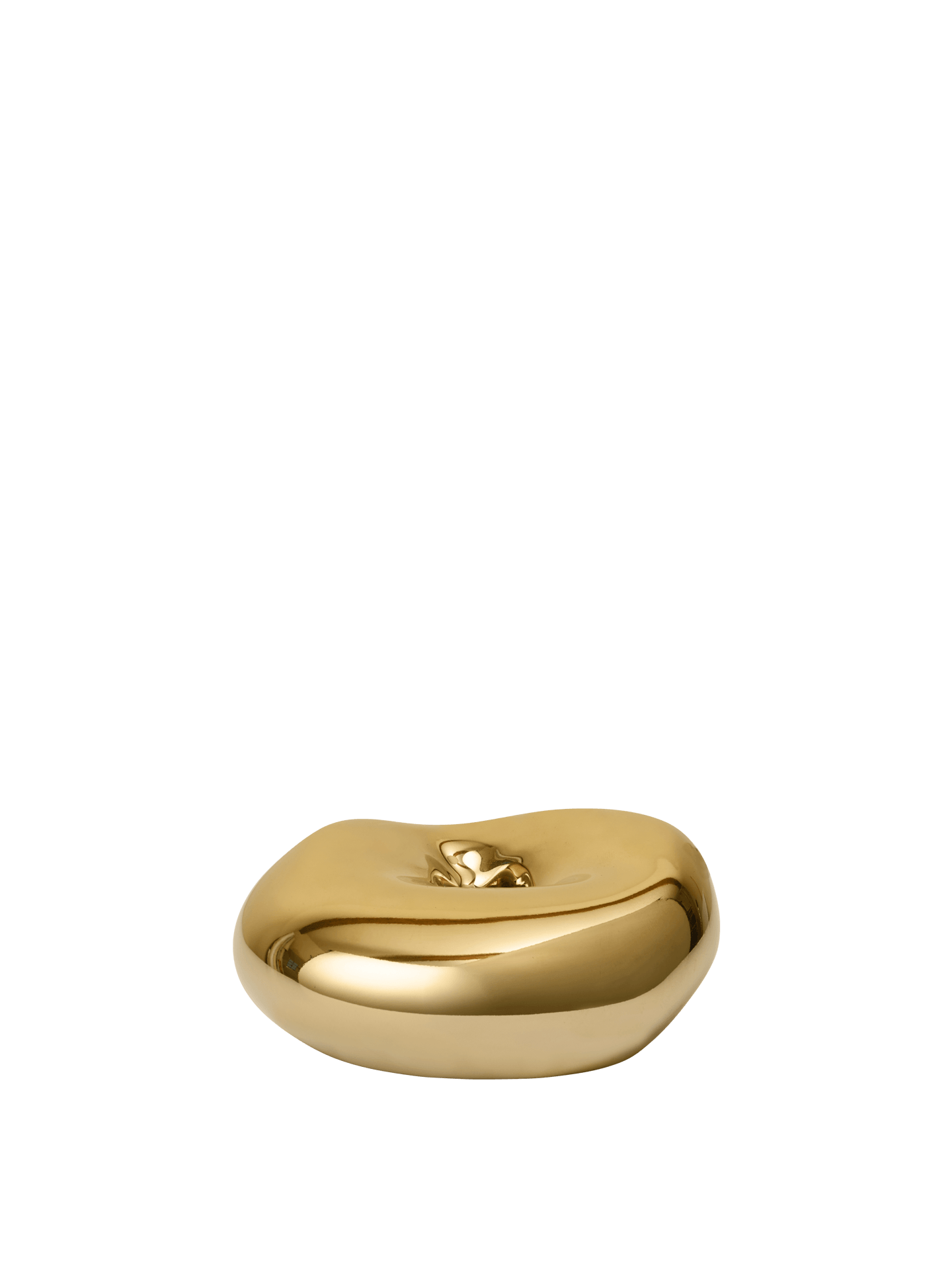 Bellure Candle Holder - Brass Finish