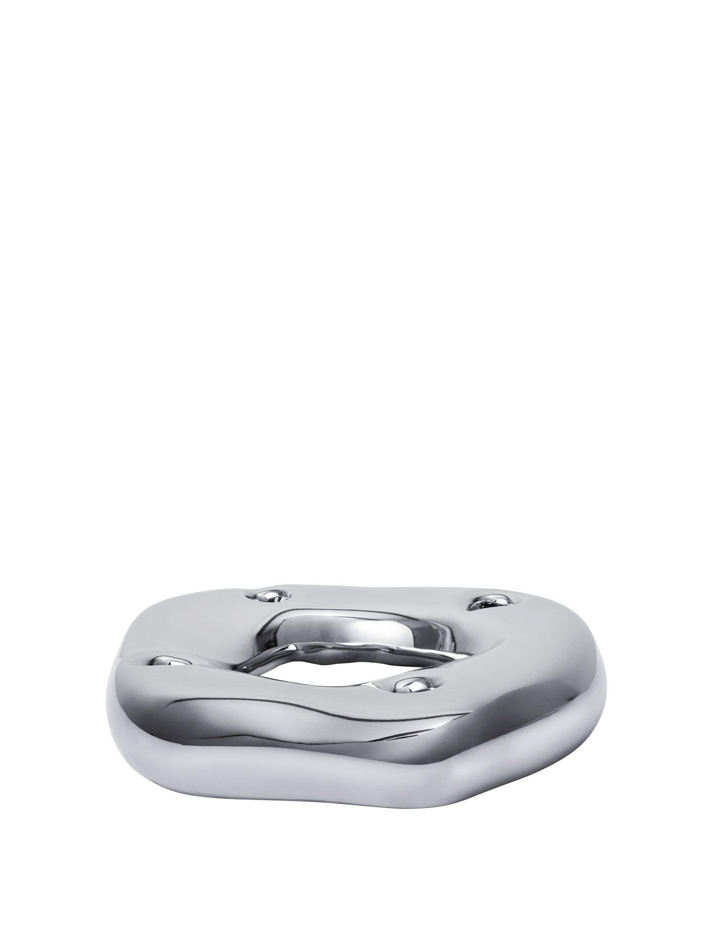 Bellure Ring Candle Holder - Silver