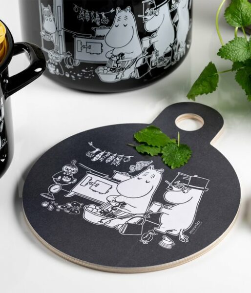 Moomin Cutting & Serving Board  In the Kitchen Ø  20cm