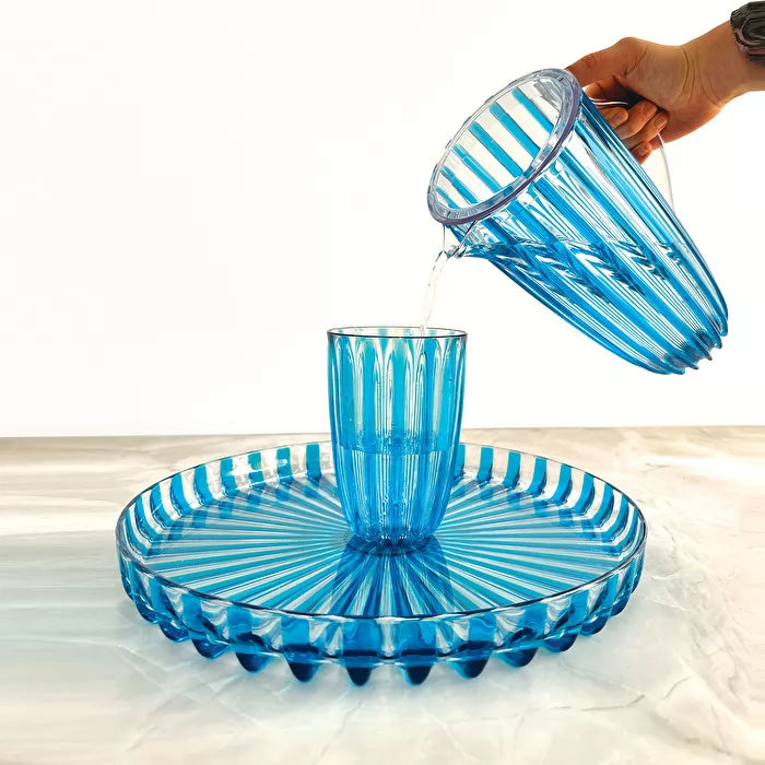 DOLCEVITA DECANTER WITH LID - Turquoise