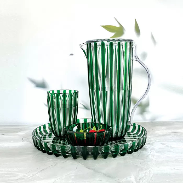 DOLCEVITA DECANTER WITH LID - Emerald Green