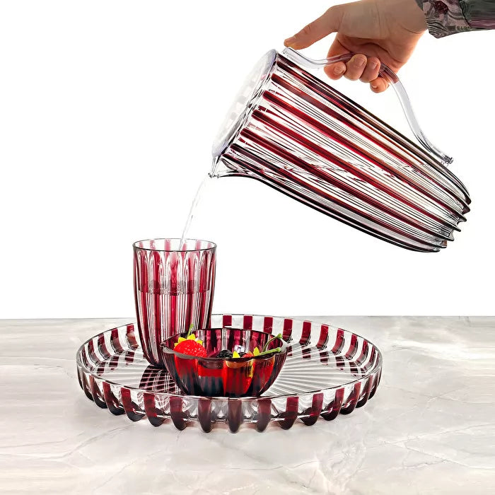 DOLCEVITA DECANTER WITH LID - Amethyst