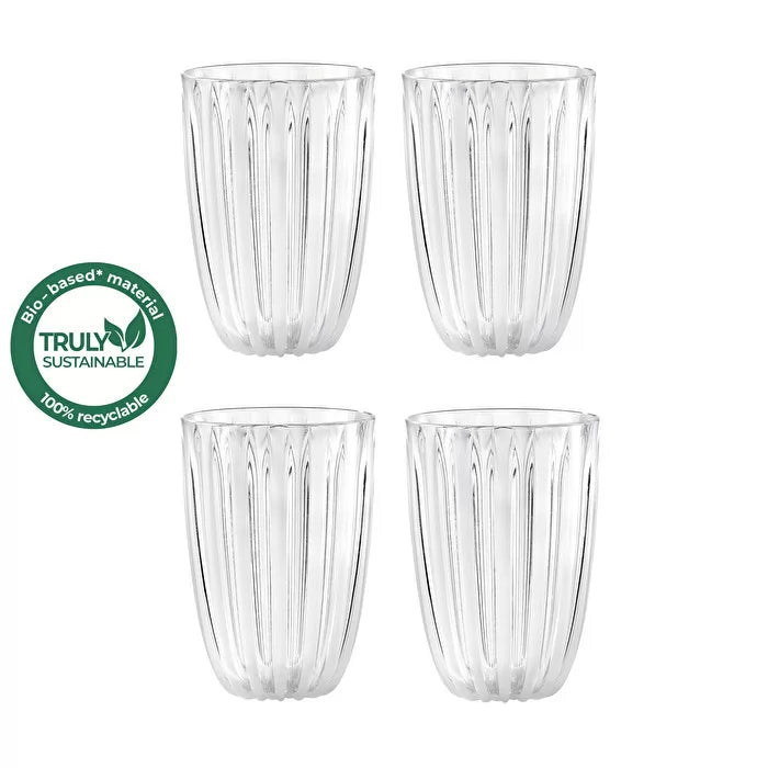 DOLCEVITA SET OF 4 GLASSES - Mother of Pearl