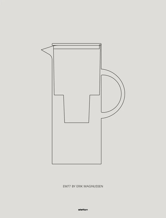 EM77 water filter jug 2 l. - Blue