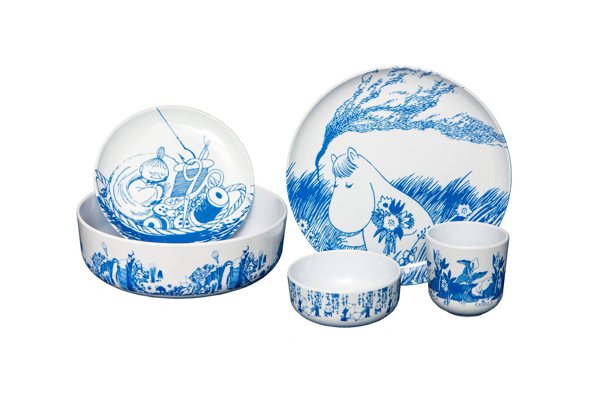 Moomin Melamine Small Bowl