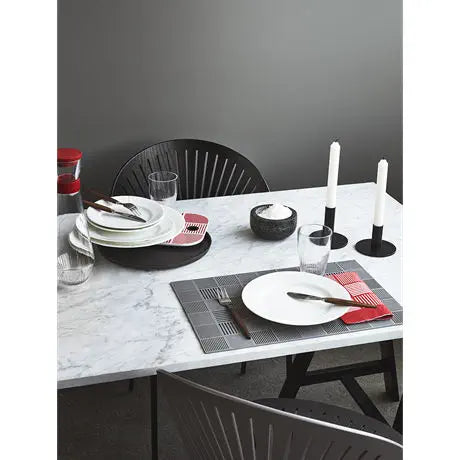 Placemat 2 pcs., Black Nanna Ditzel