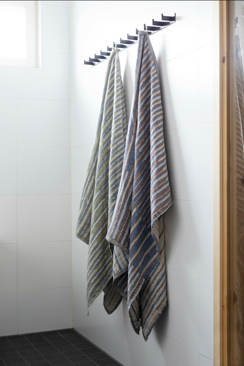 TAITO towel 95x150cm 5/linen-blue-brown