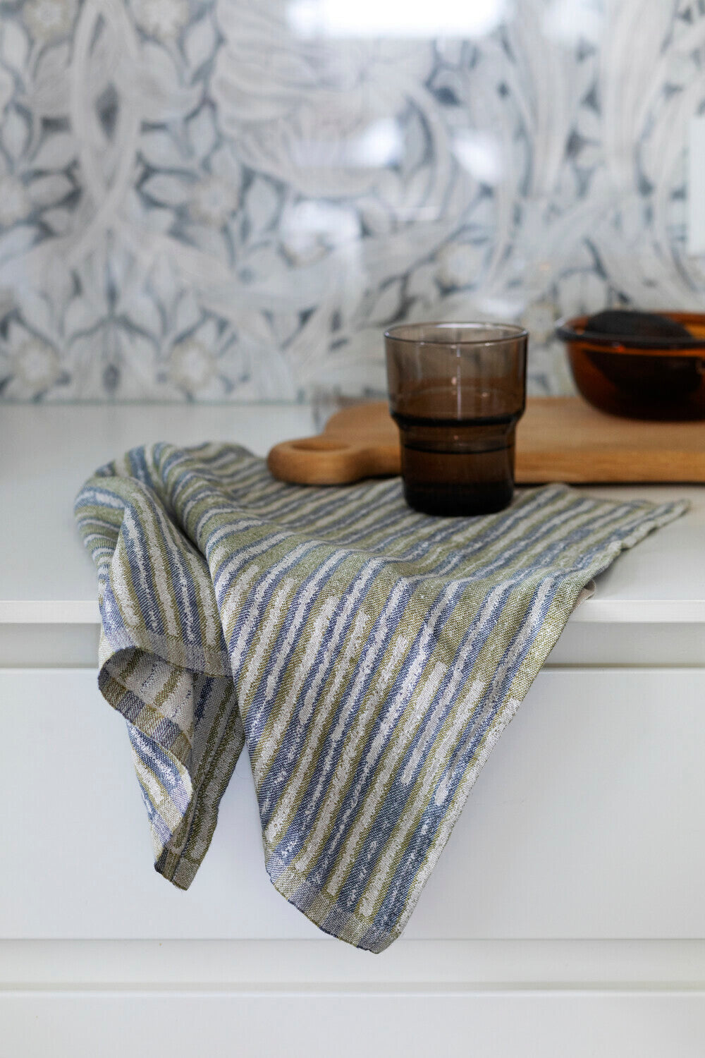 TAITO towel 95x150cm 5/linen-blue-brown