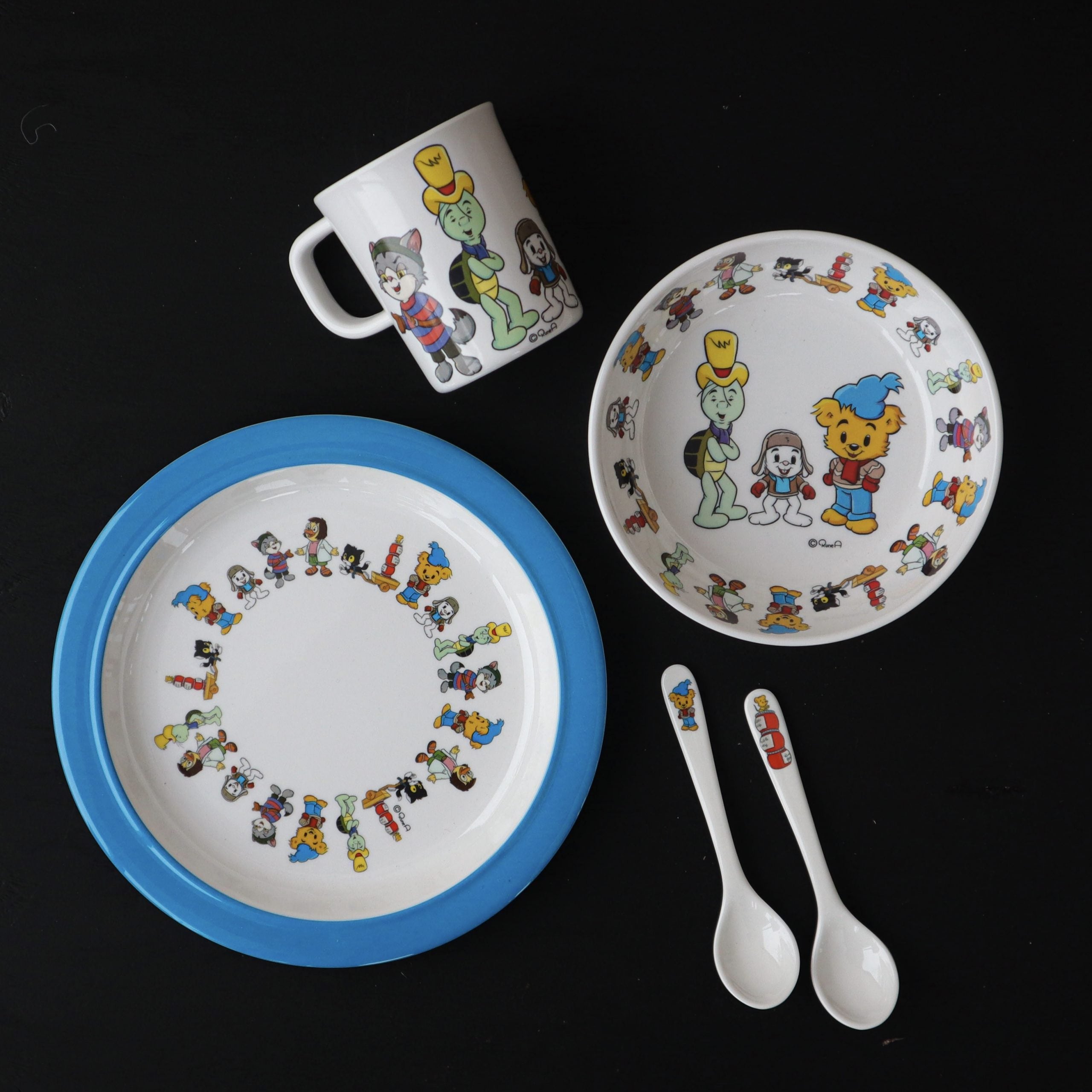 Bamse, Spoons, 2-pack Volcanic Island