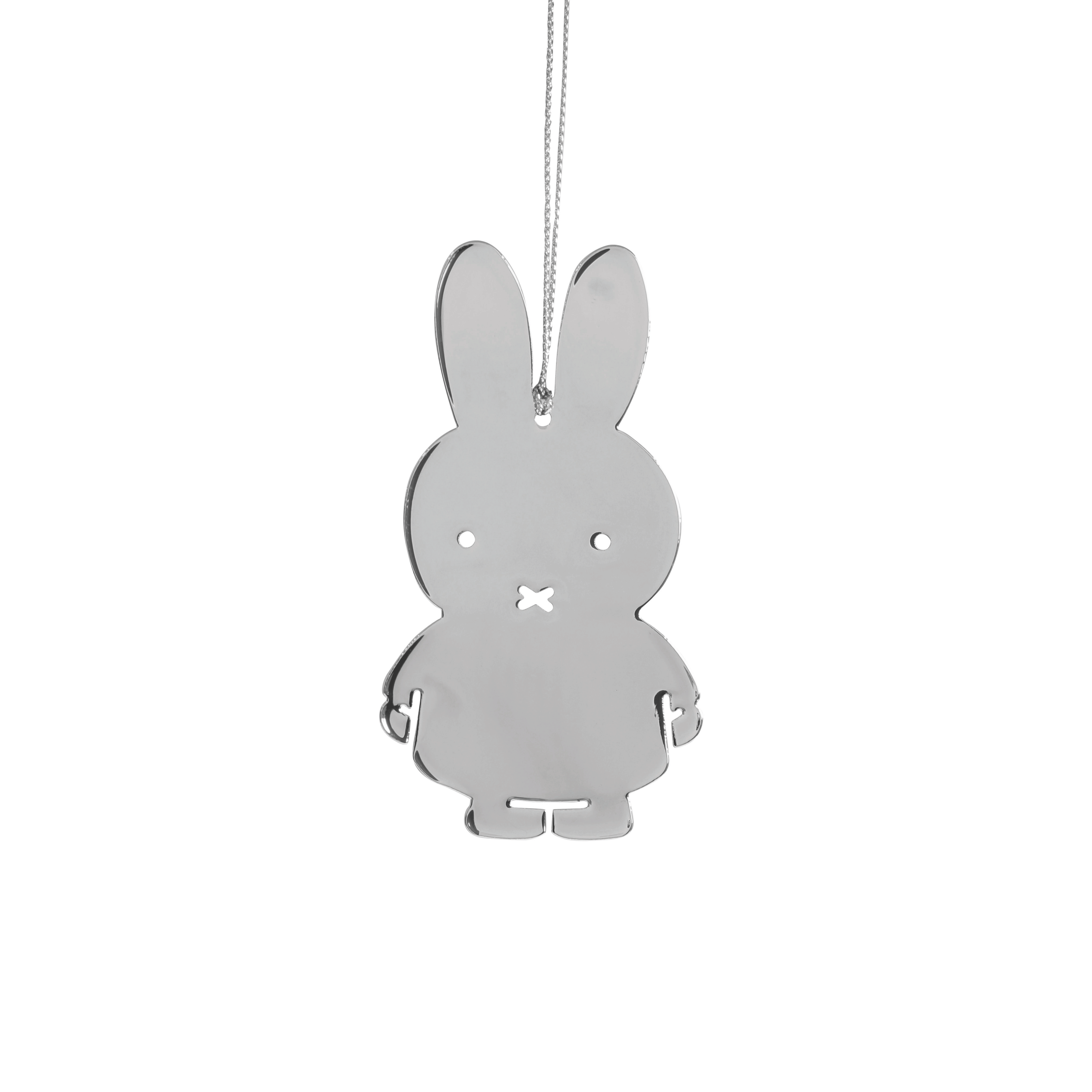 GLOSSY DECORATION MIFFY SILVER