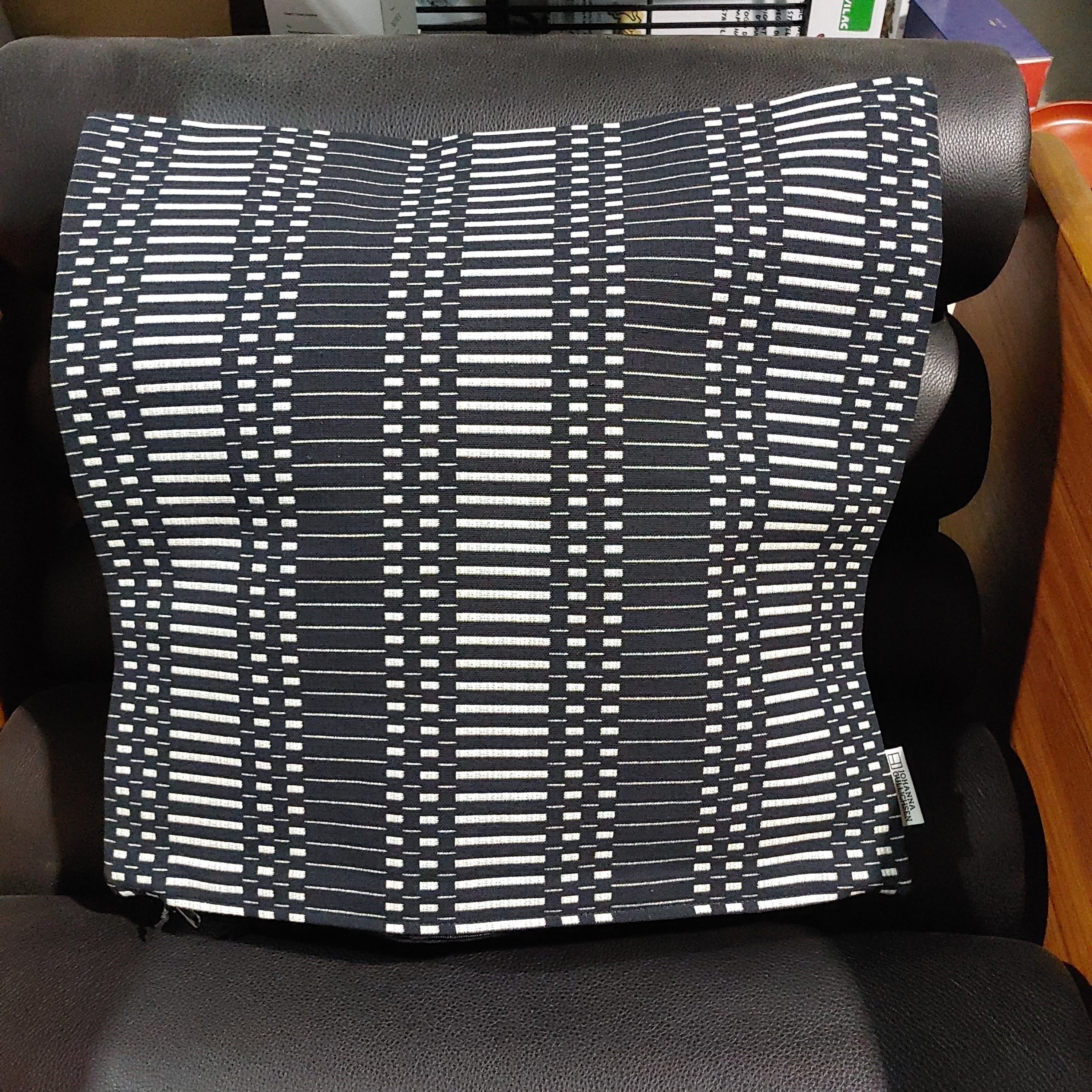 Cushion pillow 50x50 cm (cover only) -Helios, Black